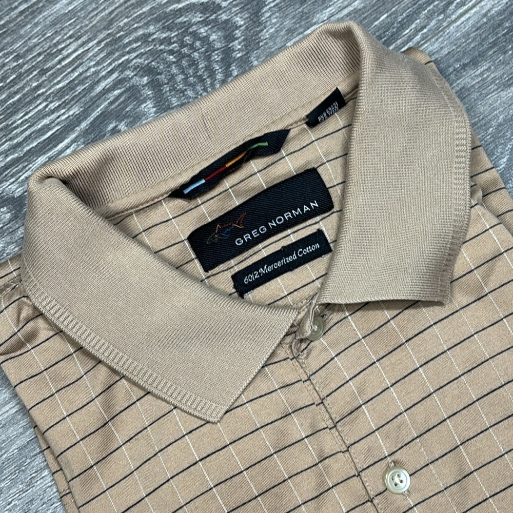 Greg Norman Mercerized Cotton Golf Polo XL 229 - Picture 9 of 9